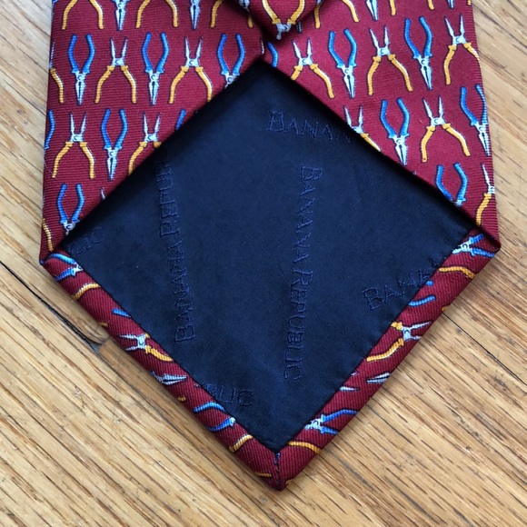 BANANA REPUBLIC MADE IN ITALY TIE - Picture 4 of 5